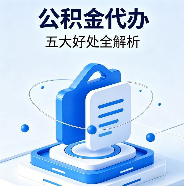 大连公积金代办到底值不值？这5大好处让你少走弯路
